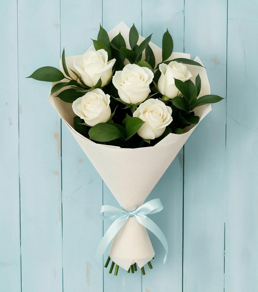 Букет цветов из: Розы в Белоомуте