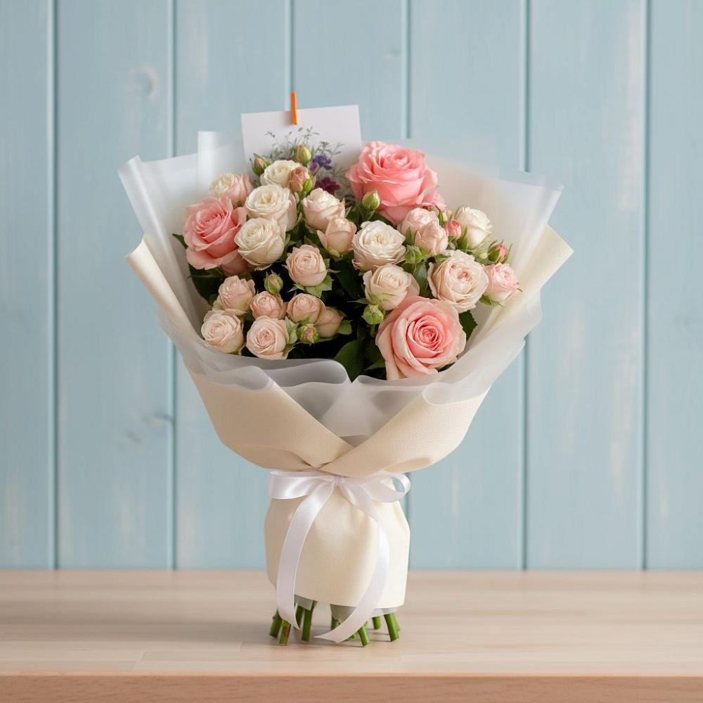 Букет голос любви в Белоомуте Букет цветов из: Розы в Белоомуте