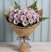 Букет соблазн в Белоомуте Букет цветов из: Хризантемы в Белоомуте