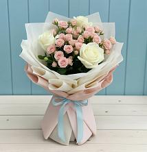 Букет цветов из:  Розы в Белоомуте
