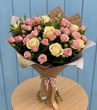Букет варенье из роз в Белоомуте Букет цветов из: Розы в Белоомуте